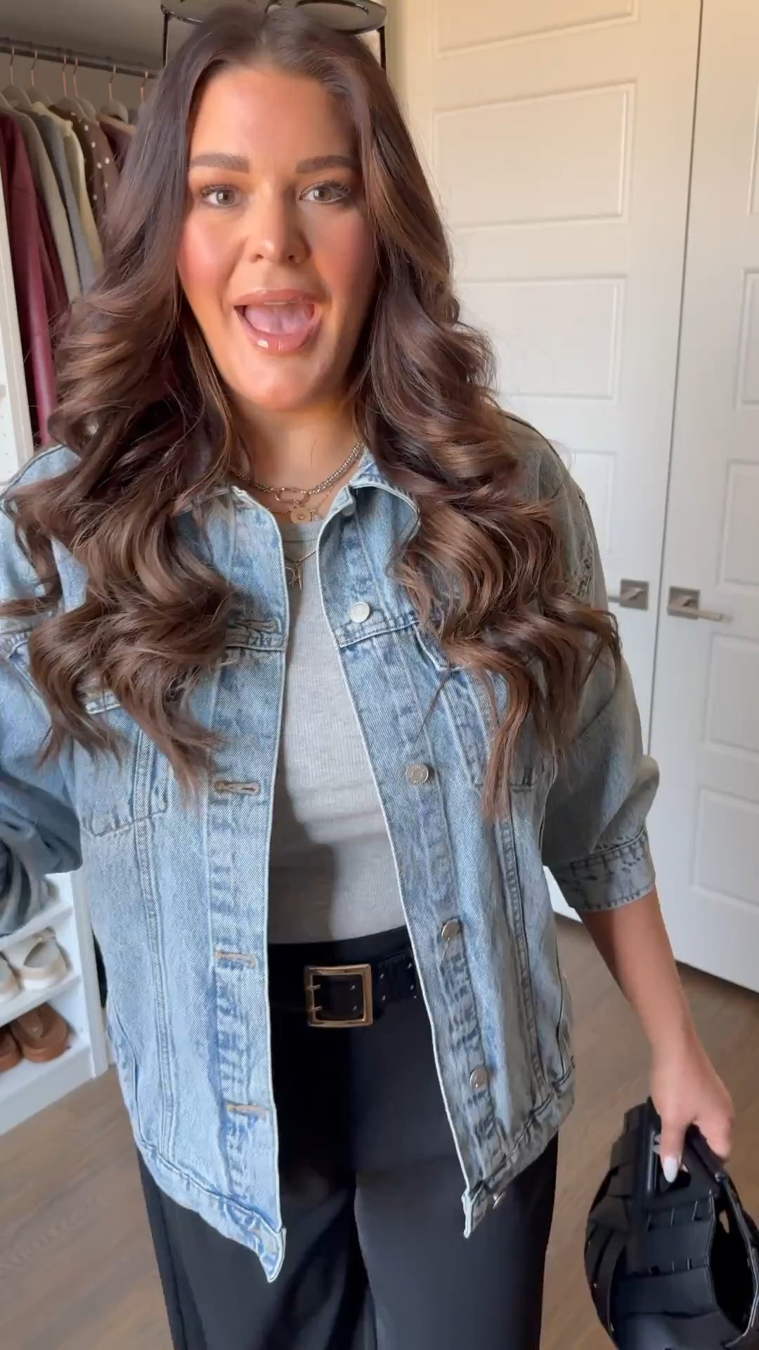 The perfect everyday black trousers!! And OMG I found the holy grail of cute denim jackets and you are going to be shocked at the price! This outfit is simple, comfy but still looks effortlessly chic! 

Jacket: Large
Shirt: Large
Pants: Large Long

millennial fashion, mom style, leggings outfit, Amazon fashion, midsize style, midsize mom style, updating my wardrobe, trendy style, cozy style, school pickup outfit

#midsizefashion #midsizestyle #amazonfinds #amazonfashion #amazonmusthaves #stylereels #fashionreels #casualfashion


#LTKgrwm #LTKootd #LTKmomlife #LTKgrwm #LTKMidsize #LTKootd