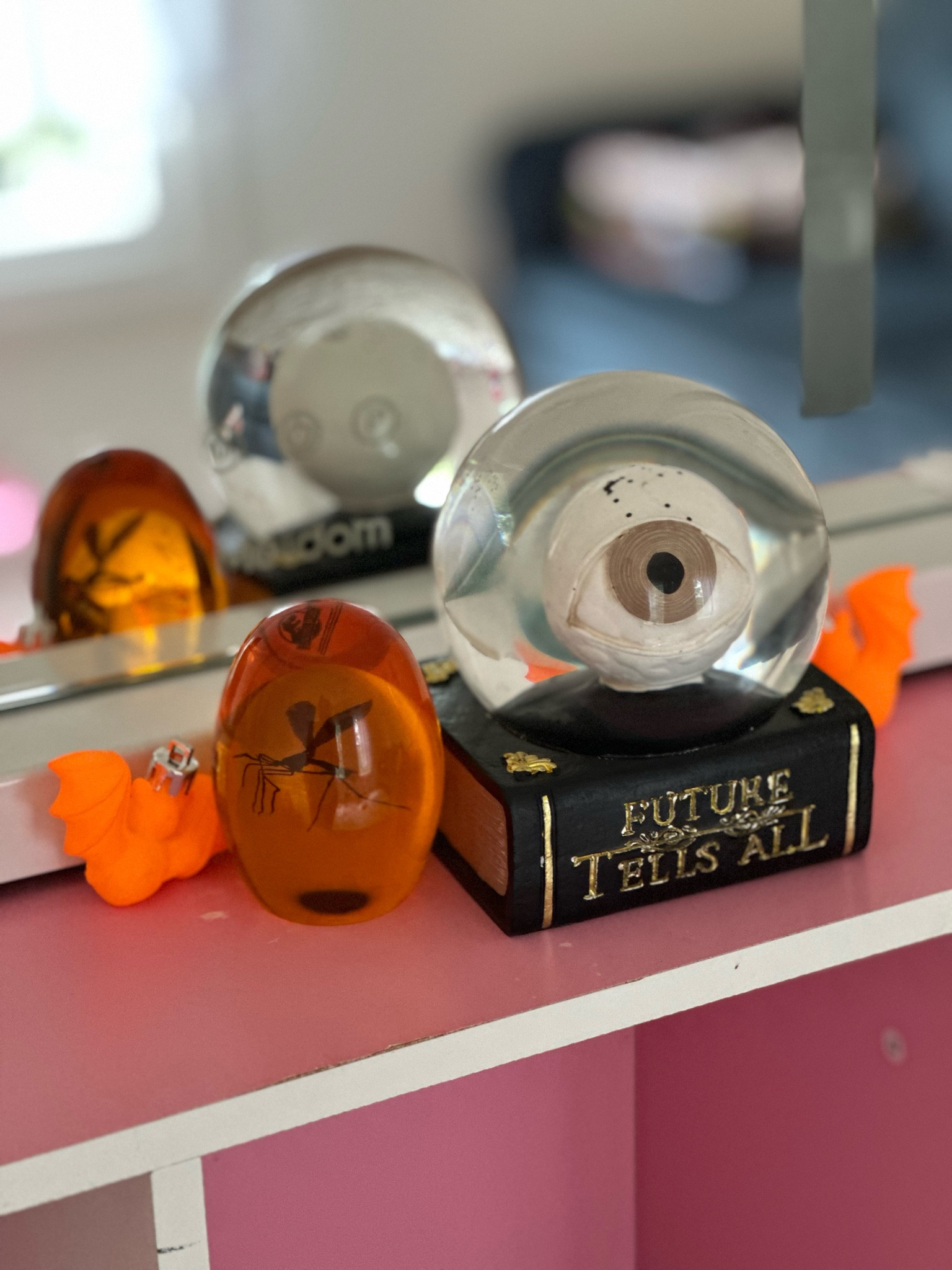 For all the Jurassic park lovers how about this Mosquito In Amber Resin Prop Replica paper weight. 

#LTKFamily #LTKKids