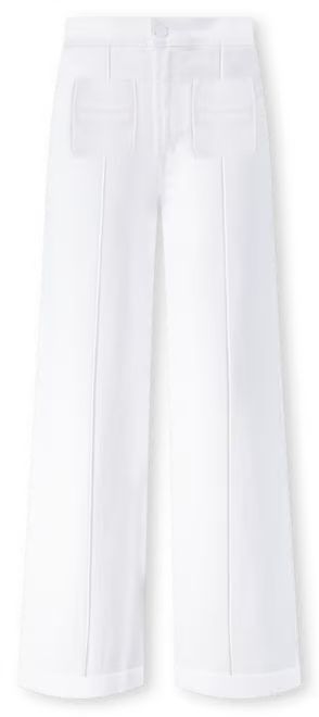 Women's LC Lauren Conrad Short Puff Sleeve V-Neck Woven Top | Kohl's