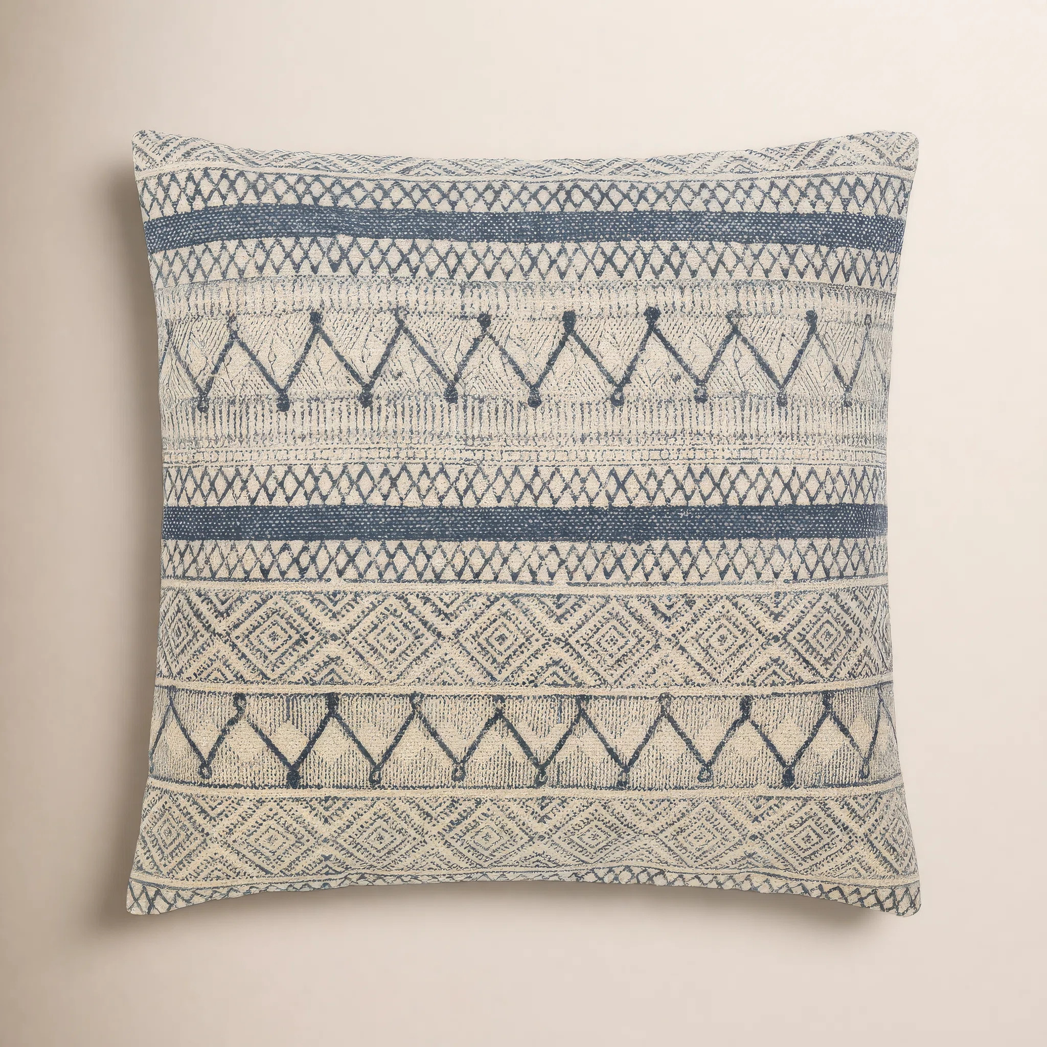 Zetta Geometric Cotton Throw Pillow | Joss & Main