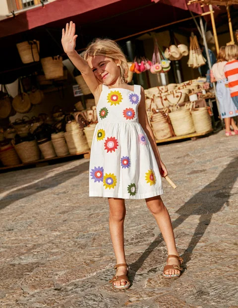 Textured Appliqué Dress | Boden (US)