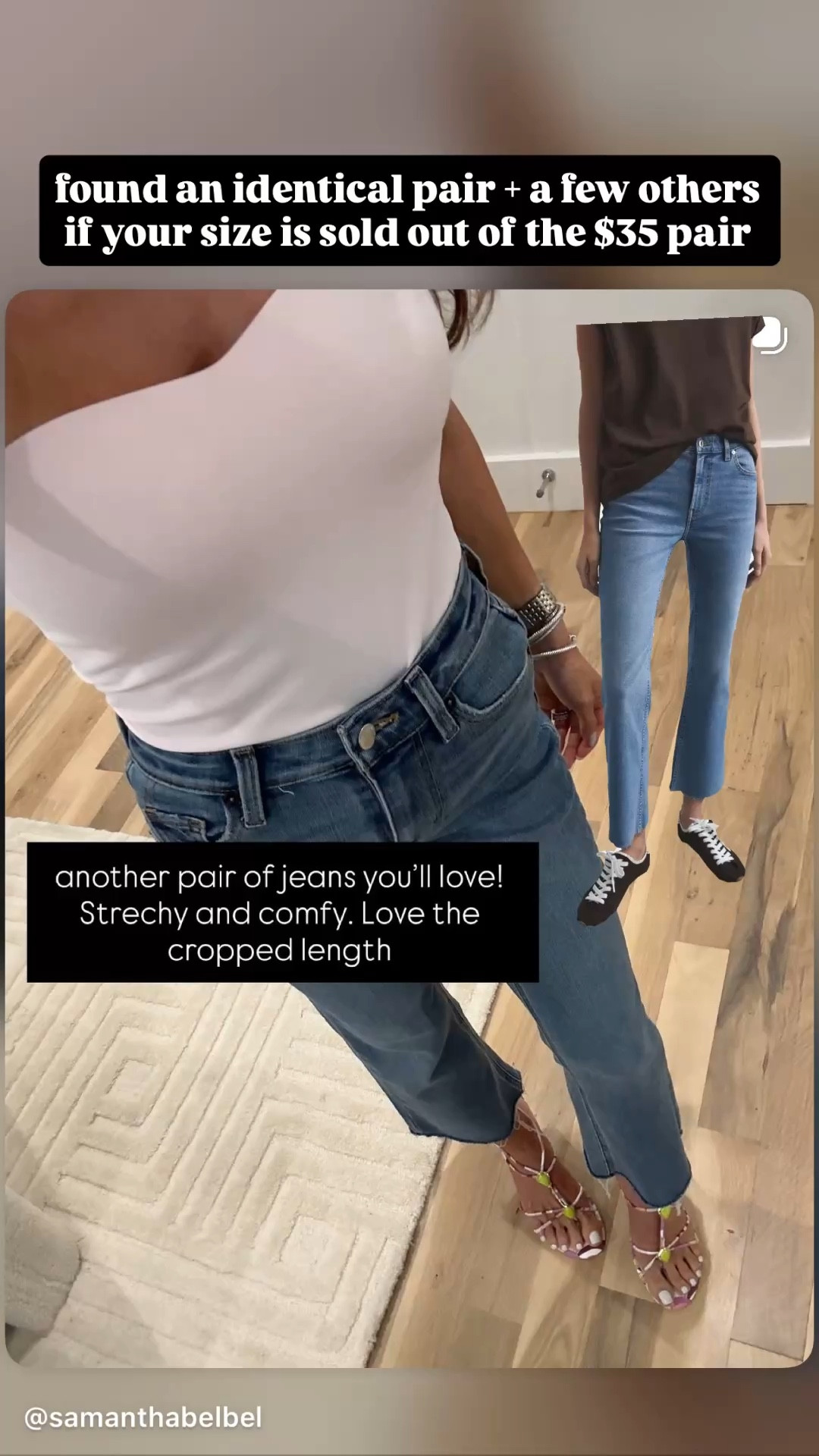 Raw hem jeans size 00 or 23/24 spring outfit 

#LTKootd #LTKSaleAlert #LTKPetite