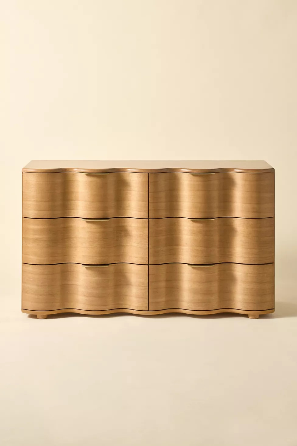 Aria 6-Drawer Short Squiggle Dresser | Urban Outfitters (US and RoW)