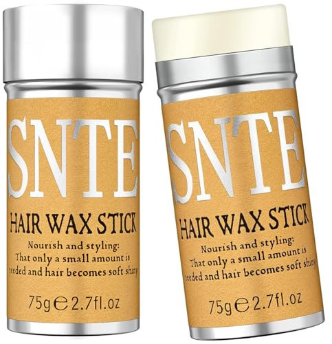 Samnyte Hair Wax Stick, 2PCS Wax Stick for Hair Slick Stick, Hair Wax for Flyaways Hair Gel Stick Non-greasy Styling Cream for Fly Away & Frizz Hair | Amazon (US)
