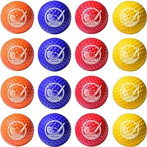 GoSports Foam Golf Practice Balls Realistic Feel and Limited Flight Use Indoors or Outdoors | Amazon (US)