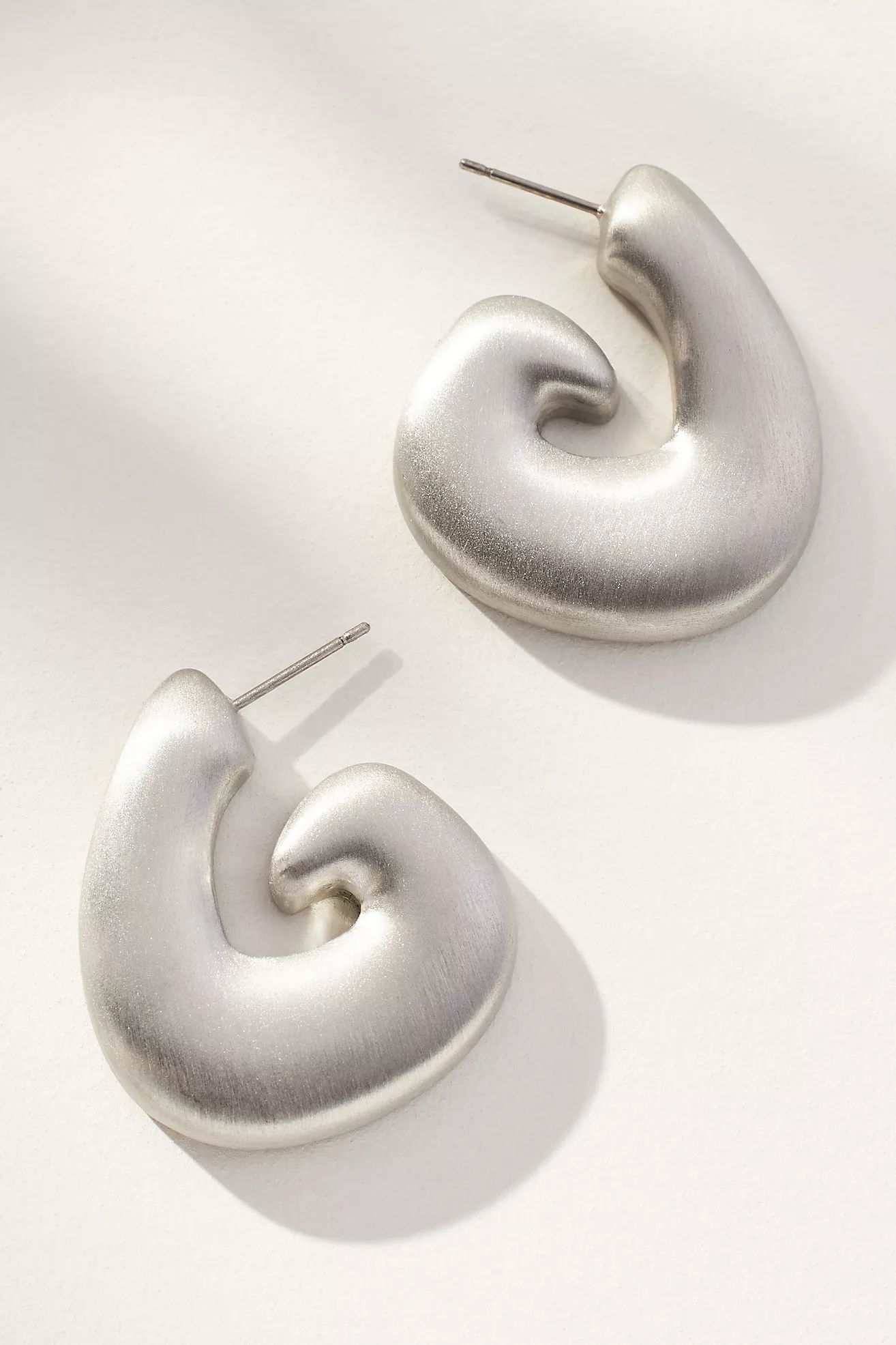 Metal Swirl Earrings | Anthropologie (US)