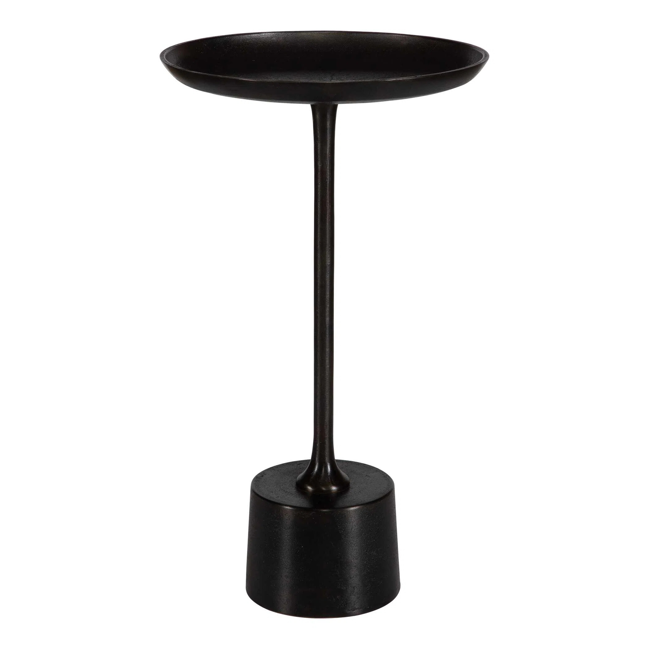 Ebern Designs Leiyana Tray Top Pedestal End Table | Wayfair | Wayfair North America