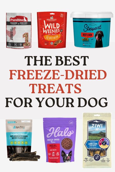 The best freeze dried healthy dog treats! 🐶 🐾 
#pets #dogcare #ilovemydog #dogtreats

#LTKGiftGuide #LTKU