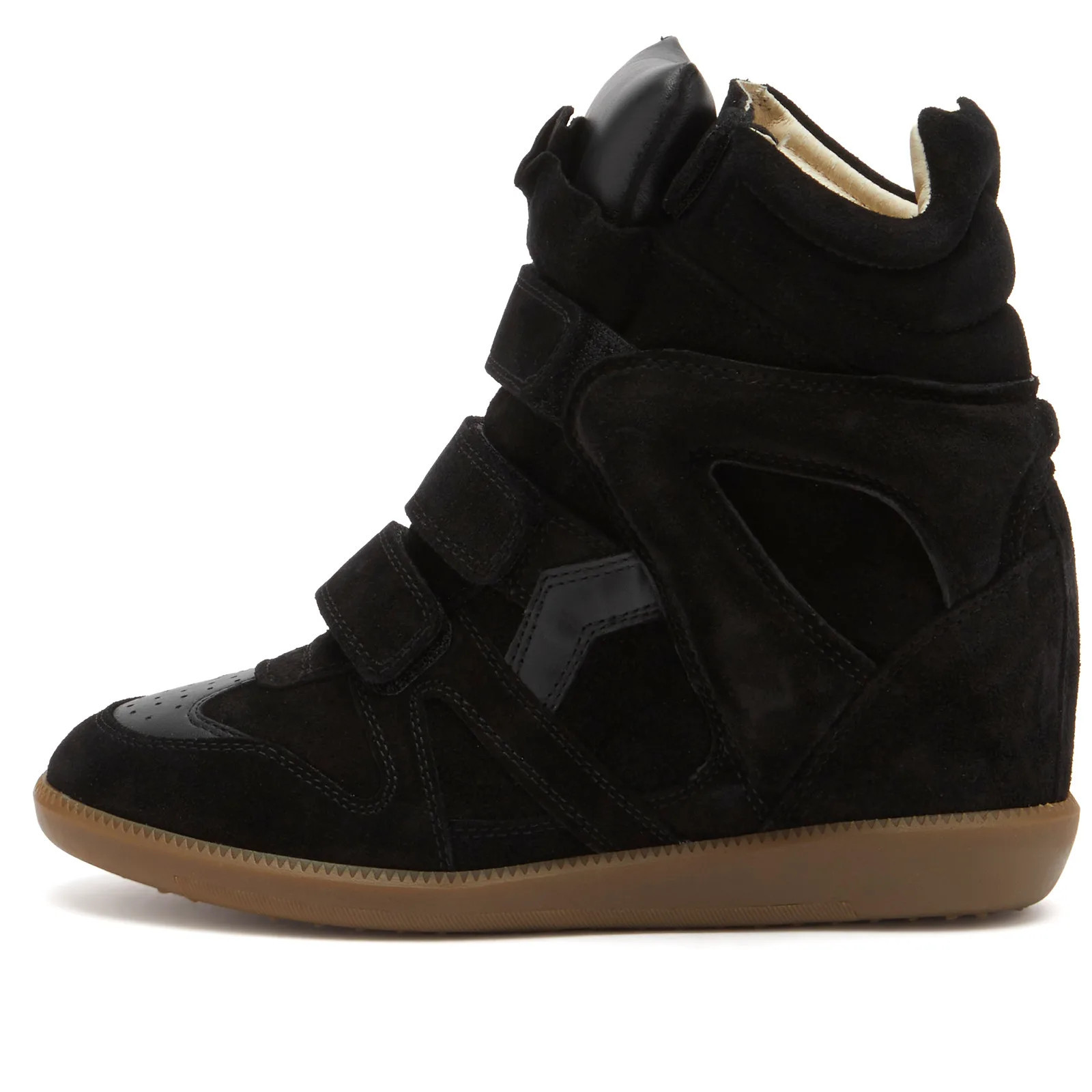 Isabel Marant Women's Bekett High Top Sneakers Black | END. Clothing