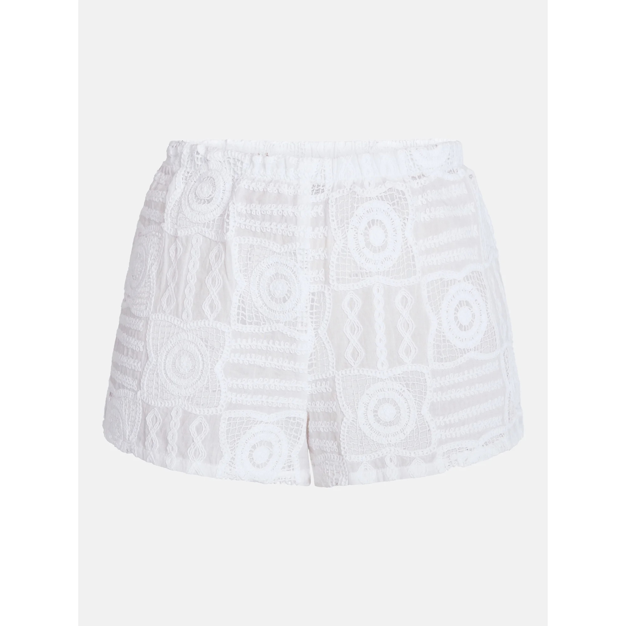 Time and Tru Women's and Women's Plus Cotton Crochet Coverup Shorts, Sizes XS-3X | Walmart (US)