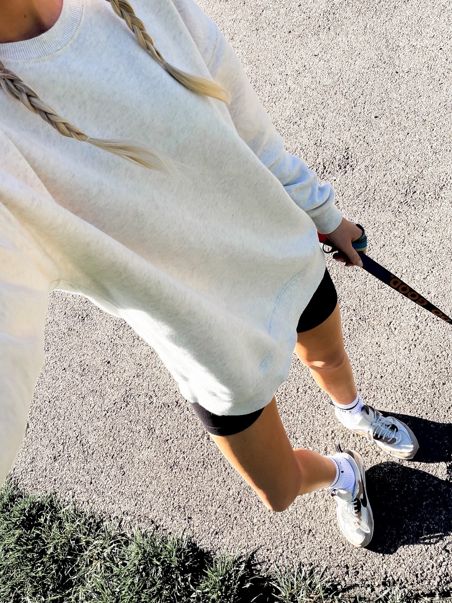 What I wore today to my kindergarten’s track + field day! My event was the parachute 💃🏼 love this oversized sweatshirt- I wear weekly! And these biker shorts are the perfect pair! 

Ootd, target outfit, Amazon find

#LTKdayinmylife #LTKootd #LTKActive