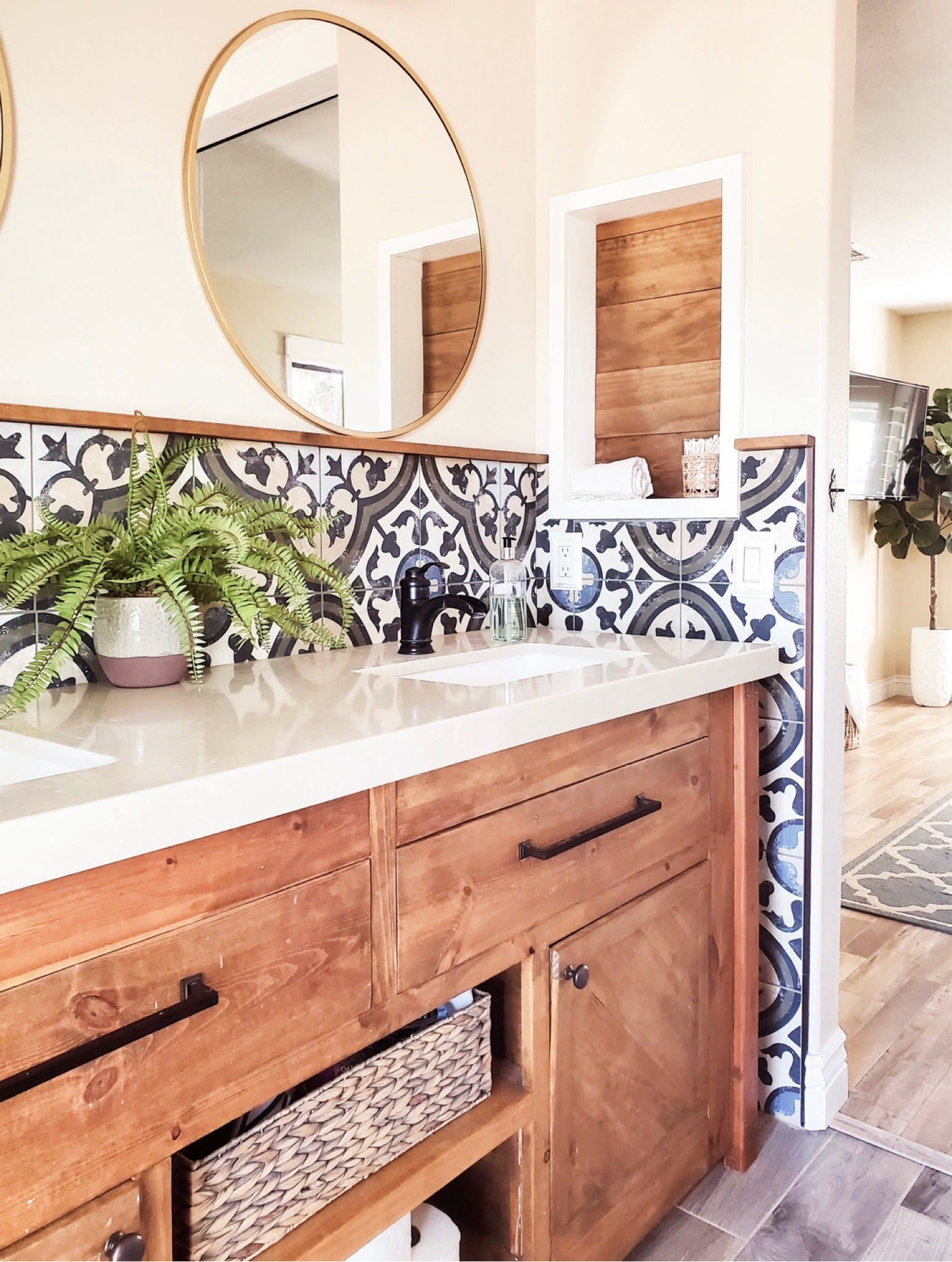 Modern Farmhouse Bathroom!

#LTKhome #LTKunder100 #LTKfamily