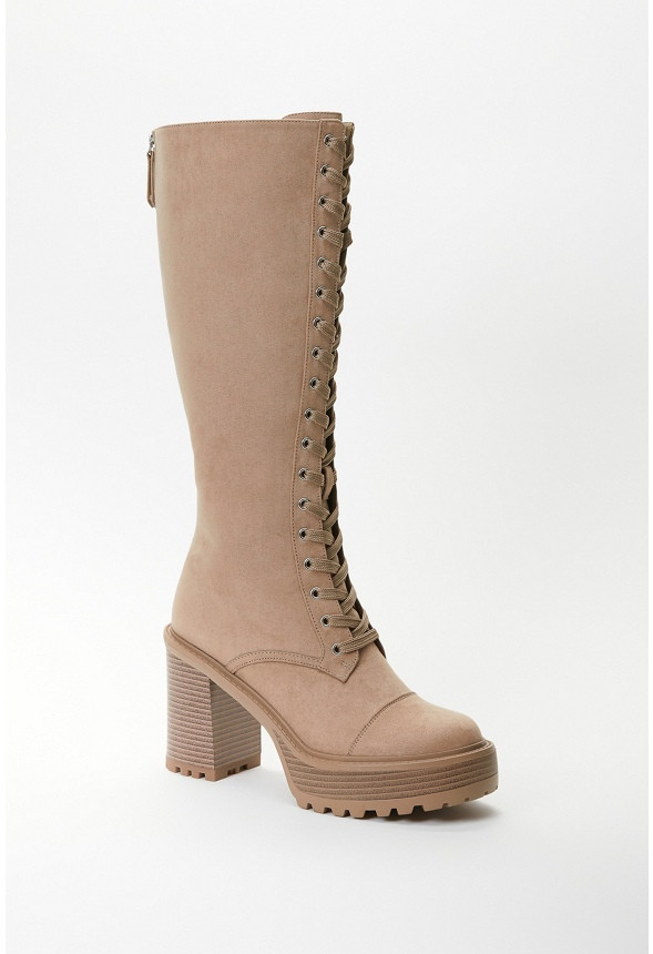 Kitt Lace Up Boot | JustFab