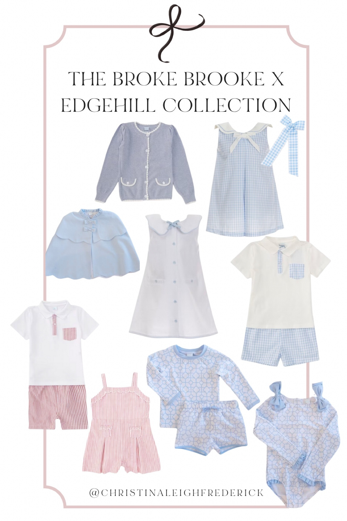 How precious is the new collection by Edgehill Collection x The Broke Brooke! I’m obsessed! 

#LTKkids #LTKbaby #LTKfamily