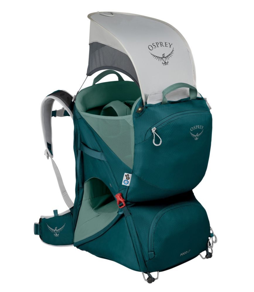 Osprey Poco LT Child Carrier Backpack Deep Teal, Nylon/Stainless Steel | L.L. Bean