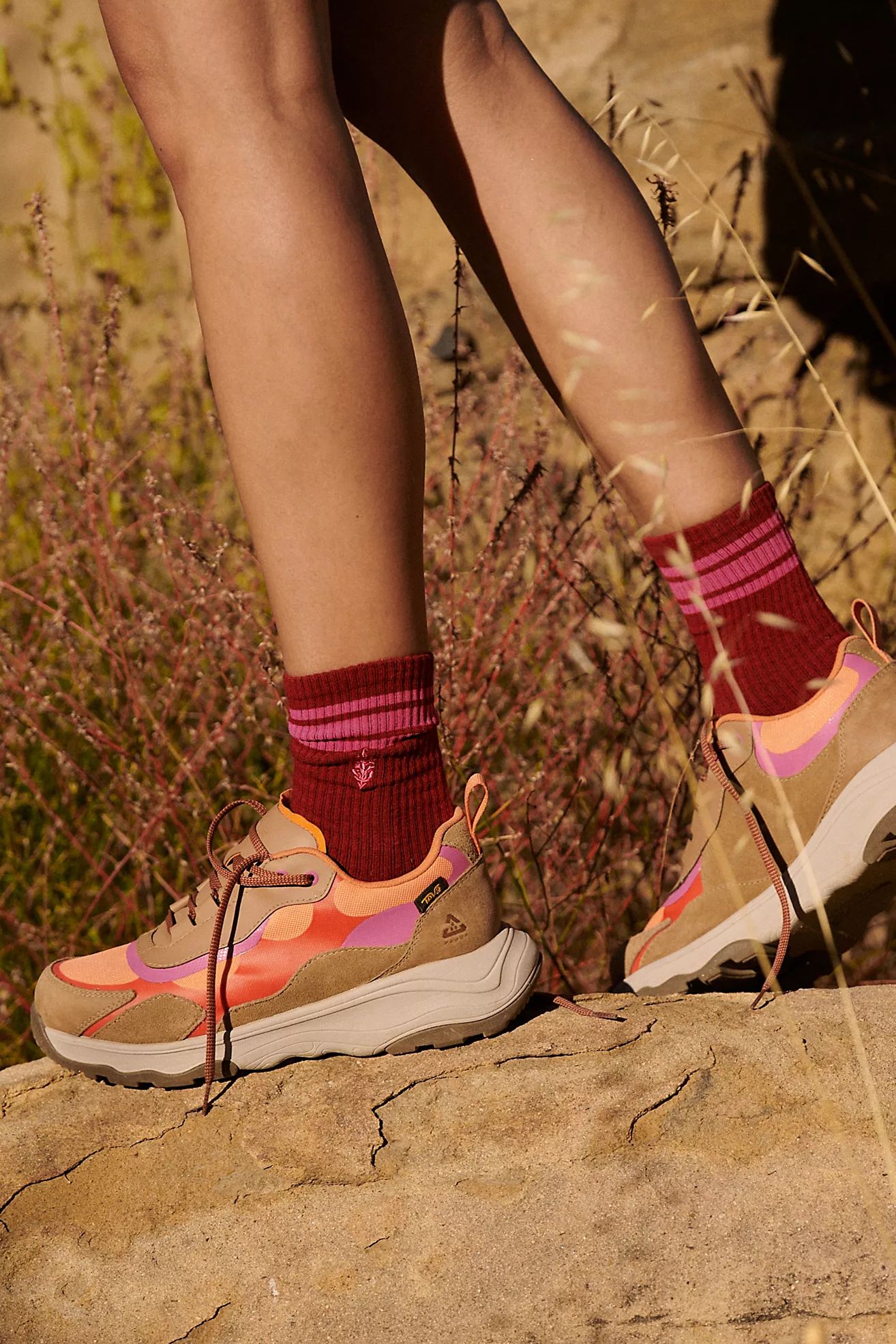 Movement Logo Stripe Tube Socks | Free People (Global - UK&FR Excluded)