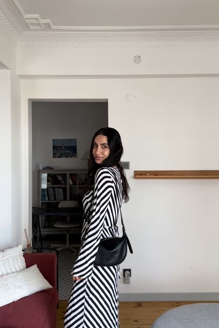 DISSH striped maxi dress 🖤 modest style, modest maxi dress 

#LTKitbag #LTKstyletip