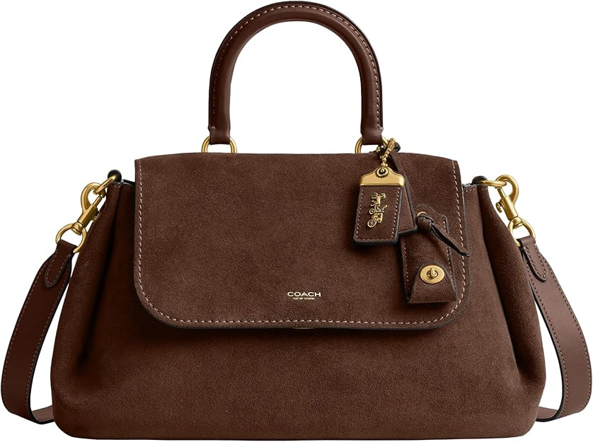 COACH womens Slouchy Rogue Top Handle Bag | Amazon (US)