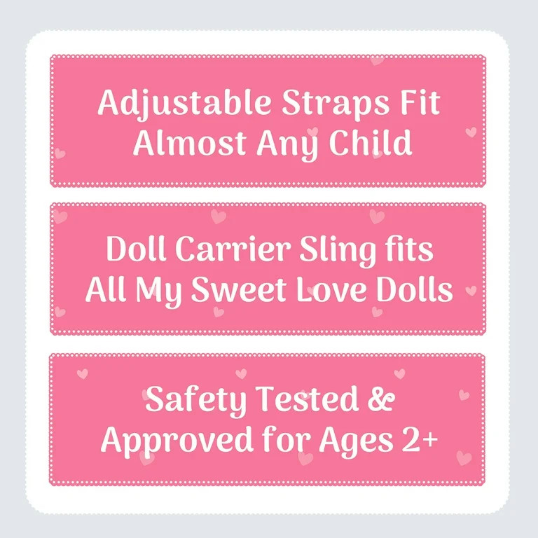 My Sweet Love Doll Sling Carrier Unicorn | Walmart (US)