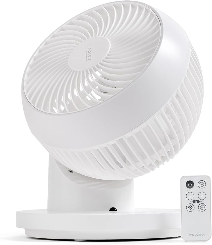 IRIS USA WOOZOO Air Circulator Fan with Remote, 360° Oscillation, 3 Speeds, 52ft Max Air Distanc... | Amazon (US)
