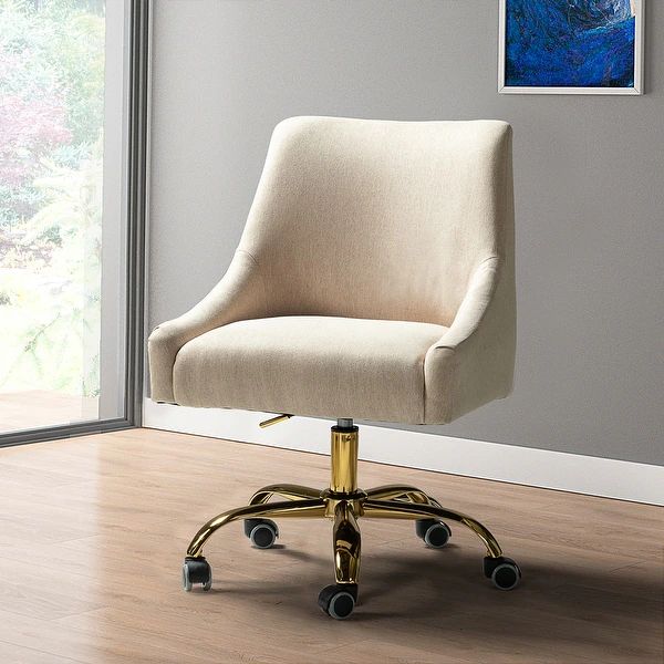 Carina Casual Modern Armless Task Chair - Tan | Bed Bath & Beyond