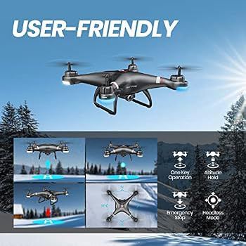 Holy Stone GPS Drone with 1080P HD Camera FPV Live Video for Adults and Kids, Quadcopter HS110G U... | Amazon (US)