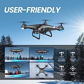 Holy Stone GPS Drone with 1080P HD Camera FPV Live Video for Adults and Kids, Quadcopter HS110G w... | Amazon (US)