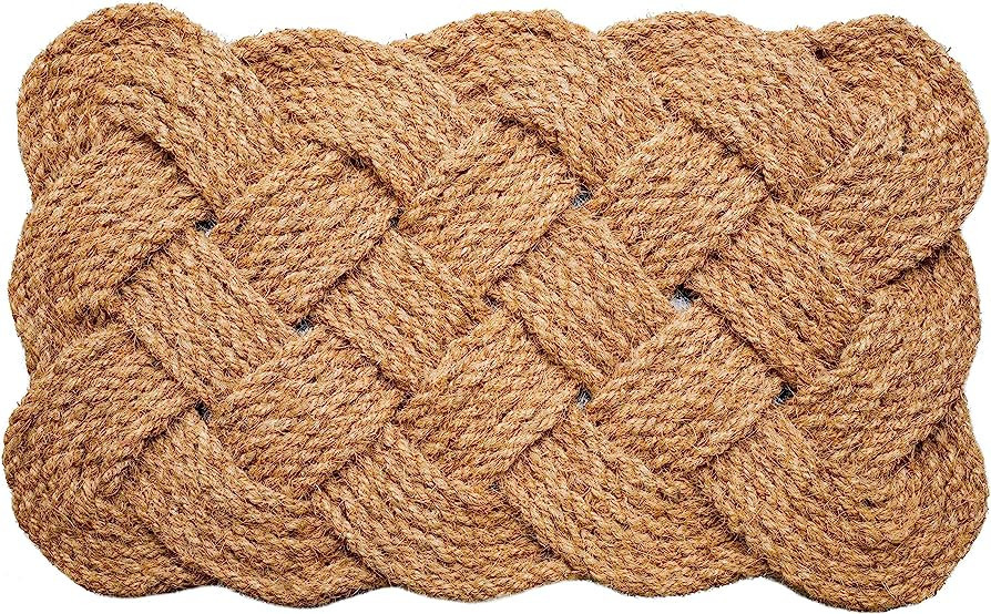 Iron Gate - Natural Jute Rope Woven Doormat 18x30 - Single Pack - 100% All Natural Fibers - Eco-F... | Amazon (US)