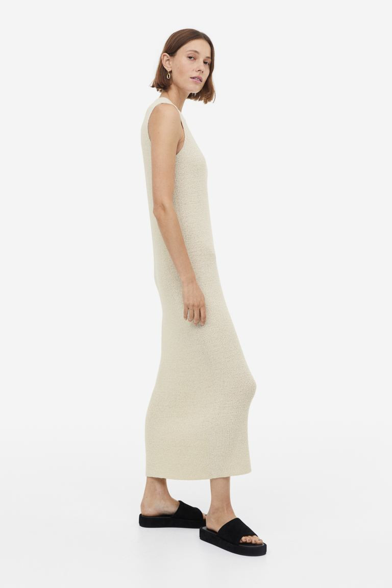 Knitted silk-blend dress | H&M (UK, MY, IN, SG, PH, TW, HK)