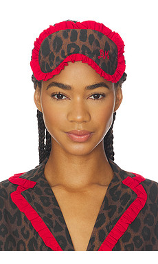 Damson Madder Damson Eye Mask in Leopard from Revolve.com | Revolve Clothing (Global)