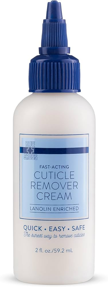 Blue Cross Professional Nail Care, Hydrating, Moisturizing, Strengthening Cuticle Remover + Softe... | Amazon (US)