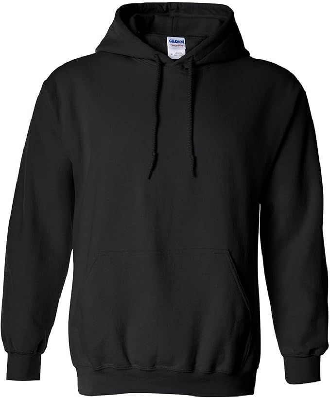 Gildan Men's Fleece Hooded Sweatshirt, Style G18500 | Amazon (US)