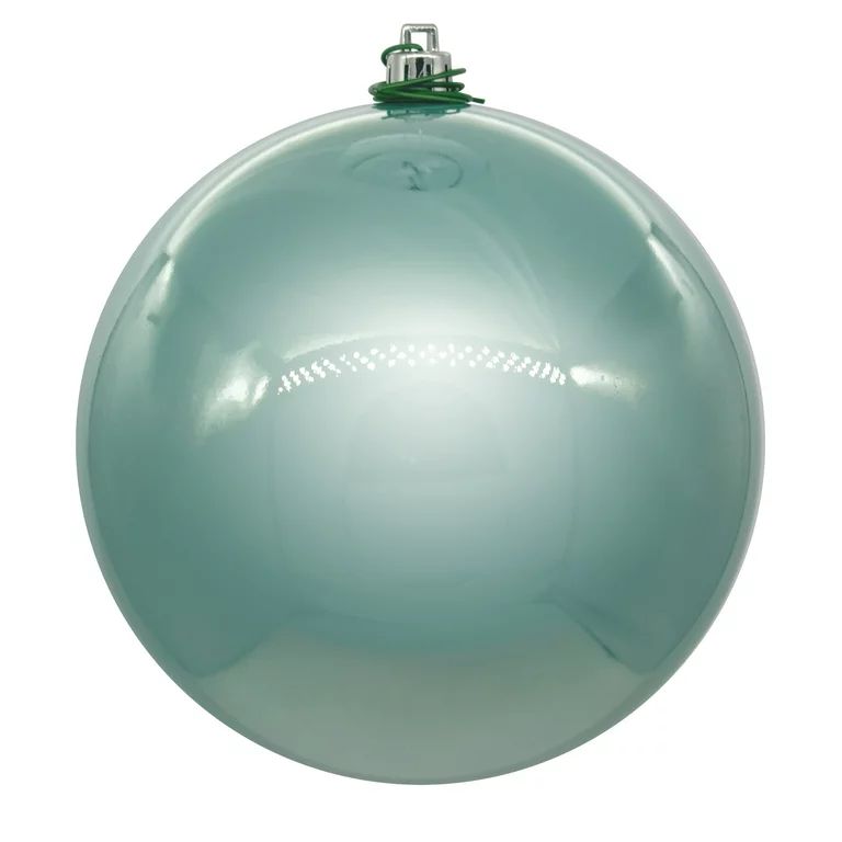 Vickerman 3" Frosty Mint Pearl UV Drilled Ball Ornament, 12 per bag. | Walmart (US)