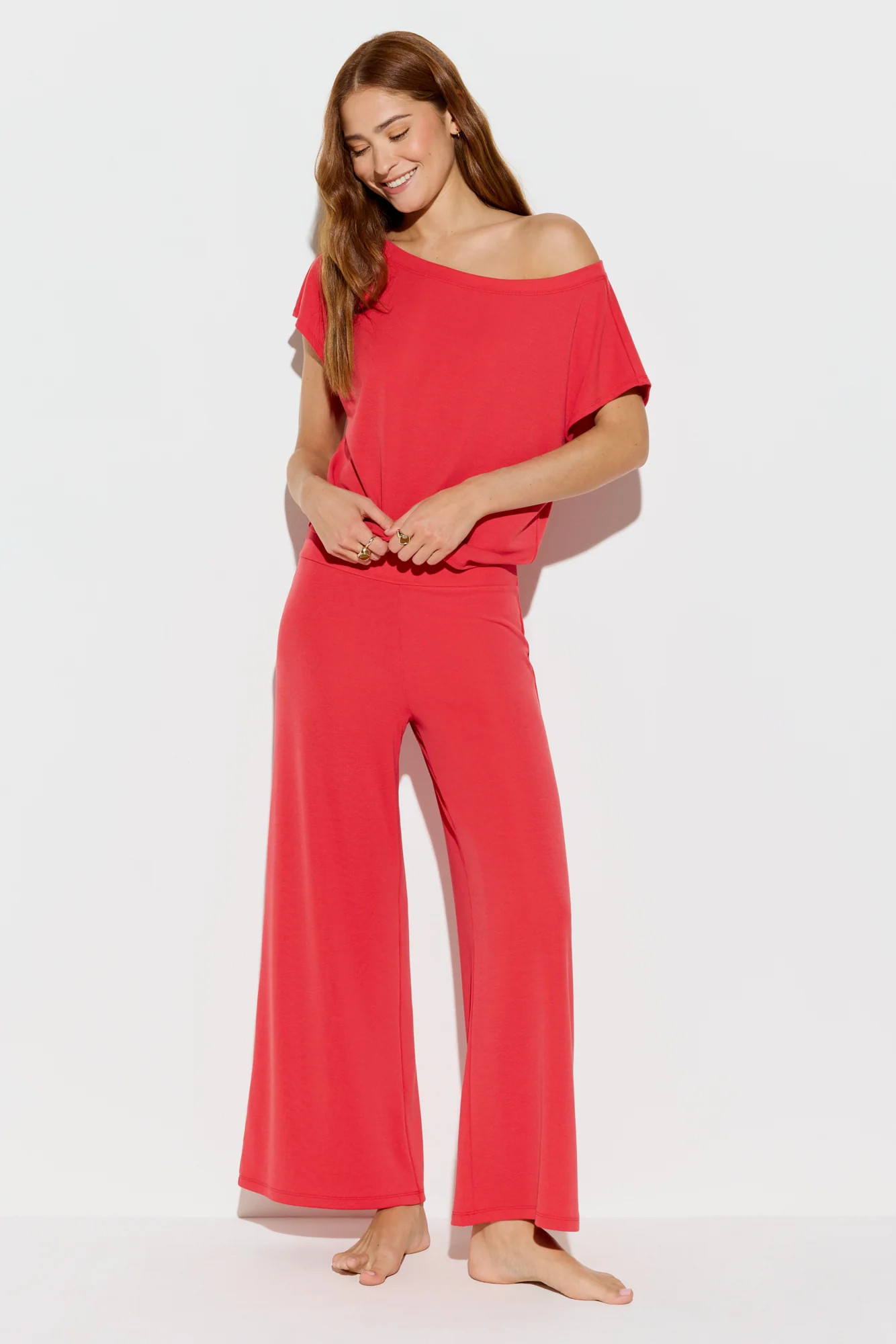 Zen Rib Journey Wide Leg Pant | Spiritual Gangster | Spiritual Gangster