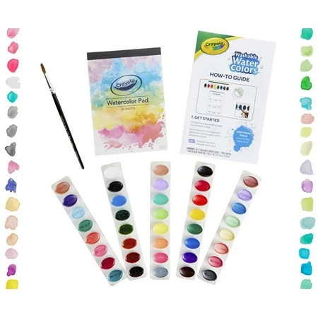 Crayola Deluxe Watercolor Paint Art Set (62 Pieces) | Walmart (US)