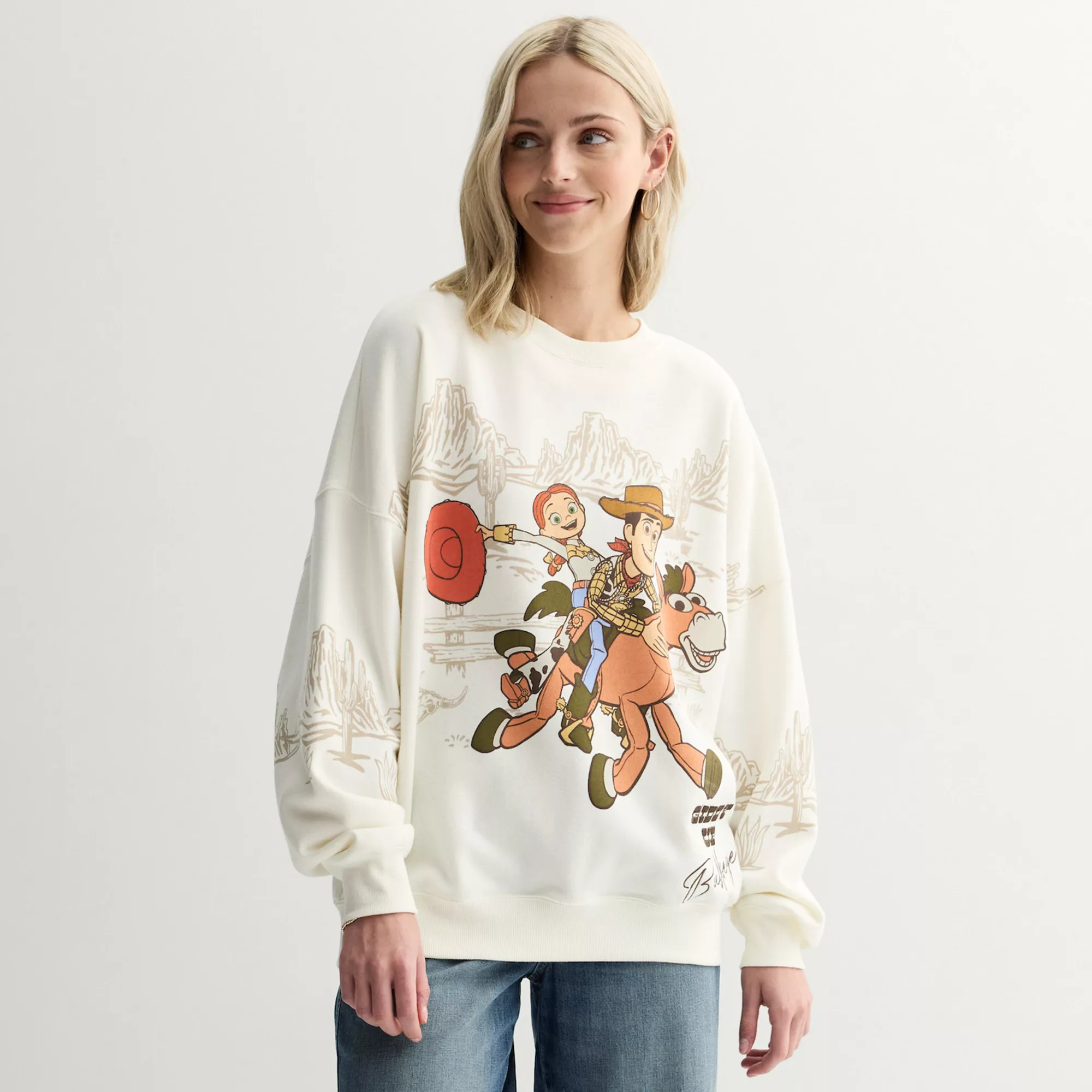 Juniors' Disney / Pixar's Toy Story Graphic Pullover Sweatshirt | Kohl's