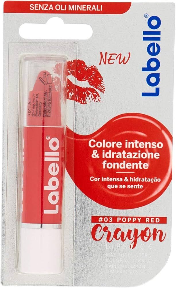 Crayon stick coquelicot rouge | Amazon (FR)