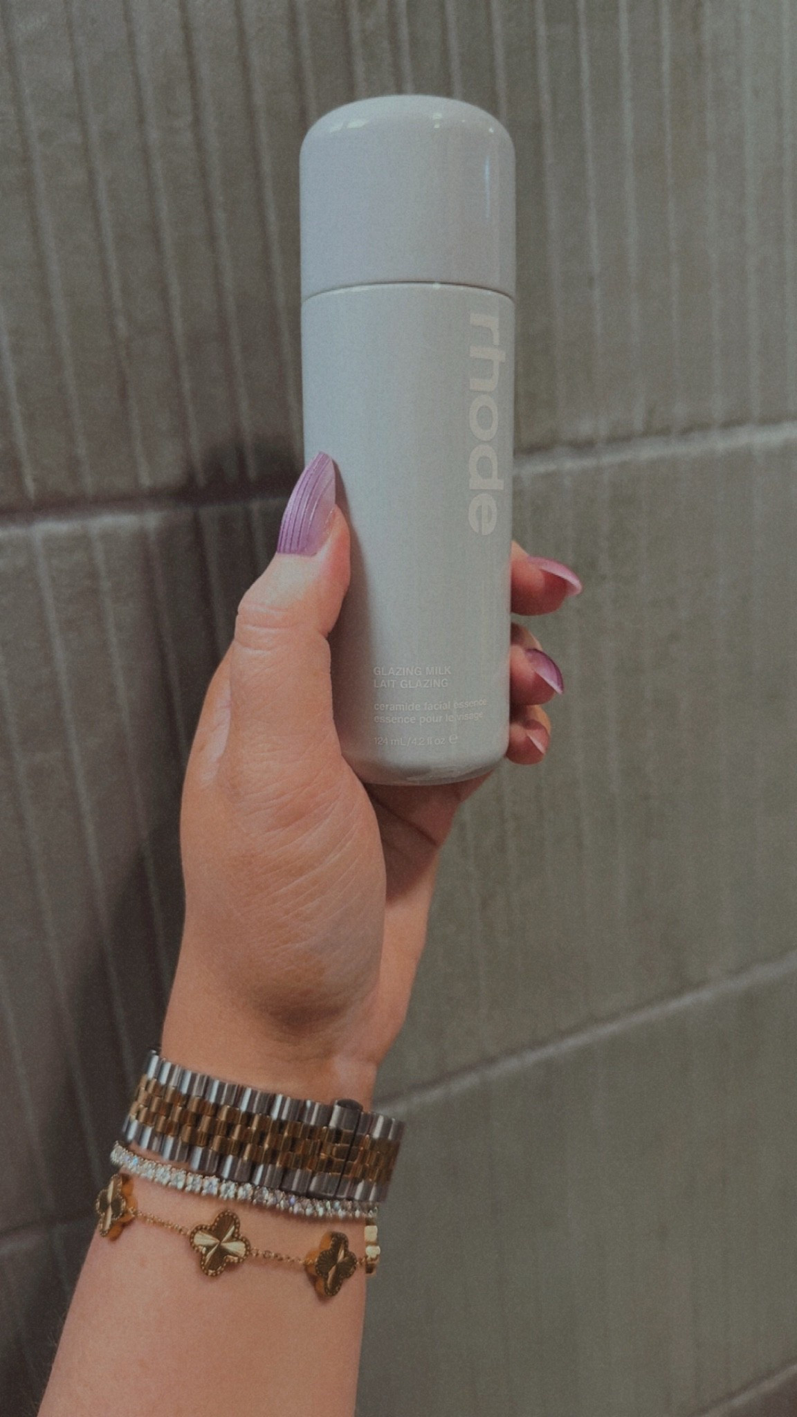 My skin prep essential ✨ Rhode Glazing Milk is one of those steps that instantly makes my skin feel calm, hydrated, and ready for everything that comes next 🌿 It layers beautifully under makeup or skincare and gives that soft, healthy glow without feeling heavy or greasy. I love using it morning and night as that first boost of hydration✨ rhode glazing milk ✨ | skin prep step | hydrating essence | dewy skin routine | barrier support skincare | glow skincare routine | everyday hydration step | soft glowing skin | skincare prep essential | milky toner essence | glass skin routine | clean girl skincare | lightweight hydration layer | makeup prep skincare | plumping hydration boost | skin barrier support | everyday skincare staple | radiant skin prep | hydrating essence toner | glow up skincare routine

#LTKmorningroutine #LTKselfcare #LTKBeauty