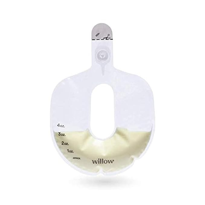 Willow - 360 Pump Spill-Proof Breast Milk Bags - 48 Ct - Holds 4 oz. Per Self-Sealing Storage Bag... | Amazon (US)