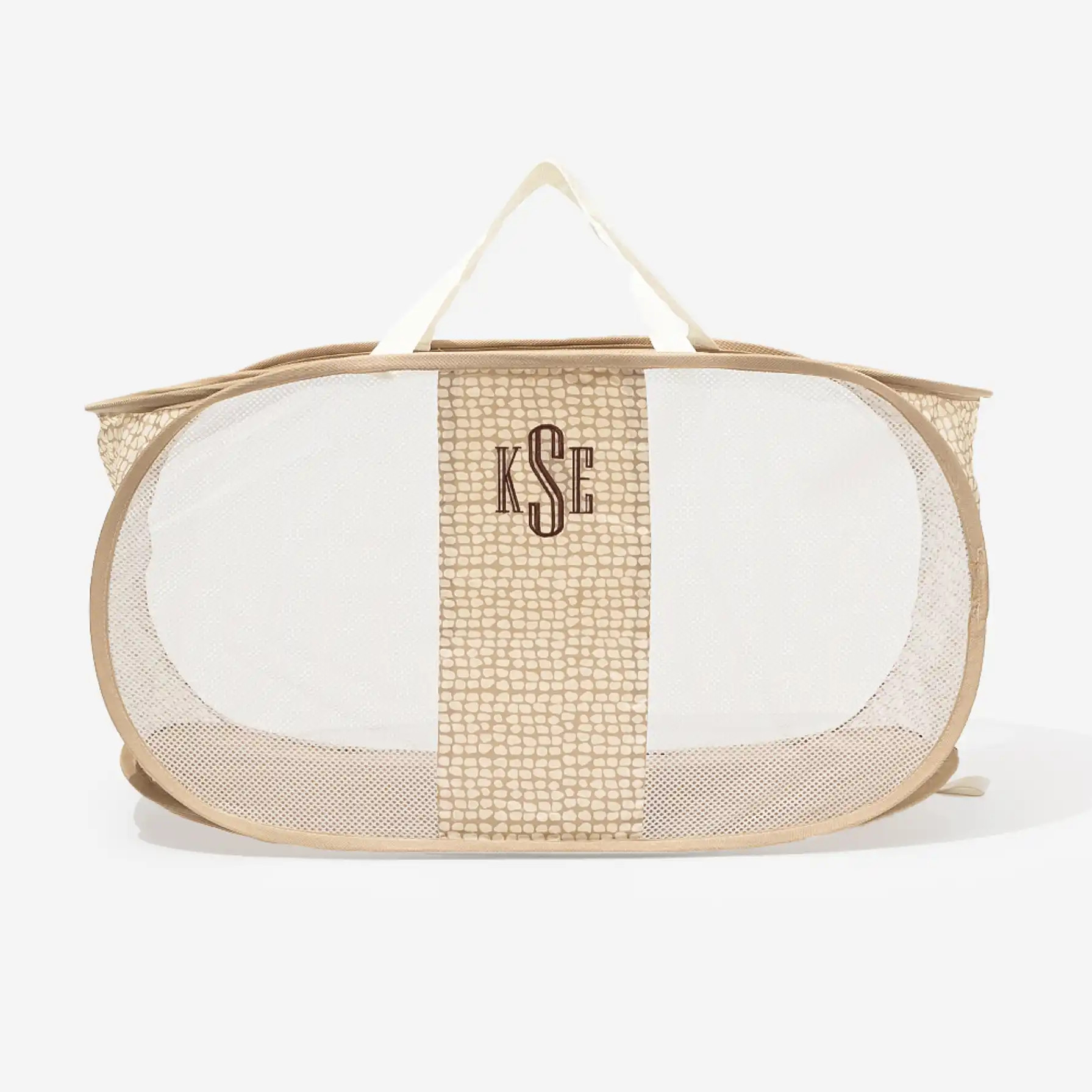 Monogrammed Pop Up Hamper | Marleylilly