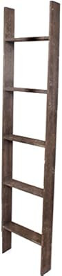 BarnwoodUSA Rustic 5 Foot Decorative Wooden Display Ladder - 100% Reclaimed Wood, Brown | Amazon (US)
