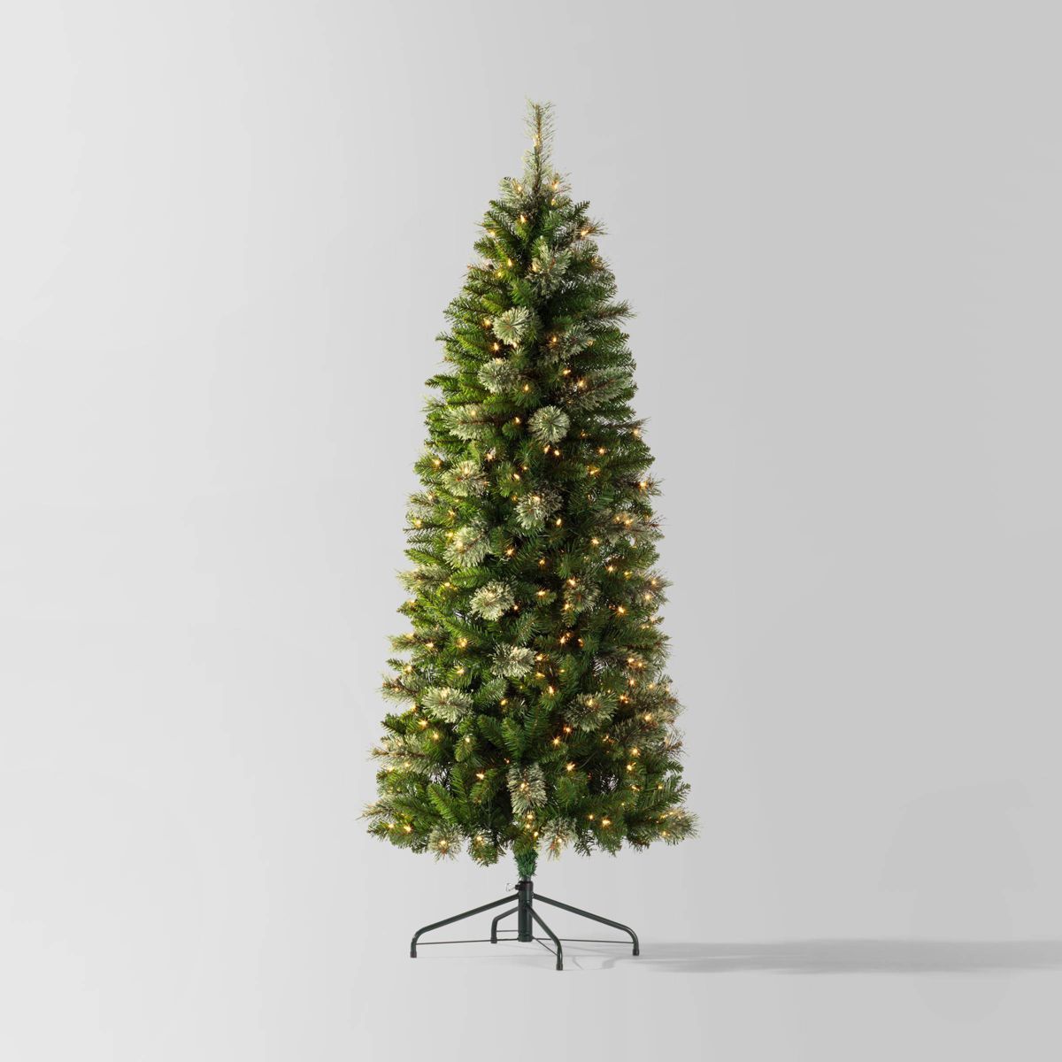 6' Pre-lit Slim Virginia Pine Artificial Christmas Tree Clear Lights - Wondershop™ | Target