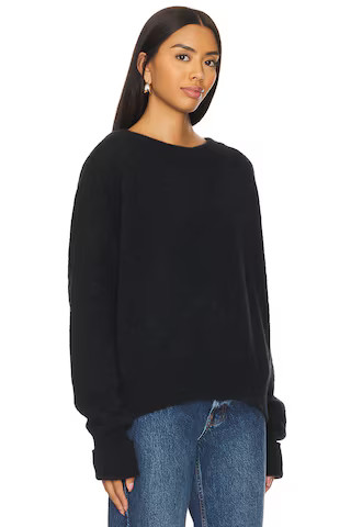 American Vintage Vitow Pullover in Noir from Revolve.com | Revolve Clothing (Global)