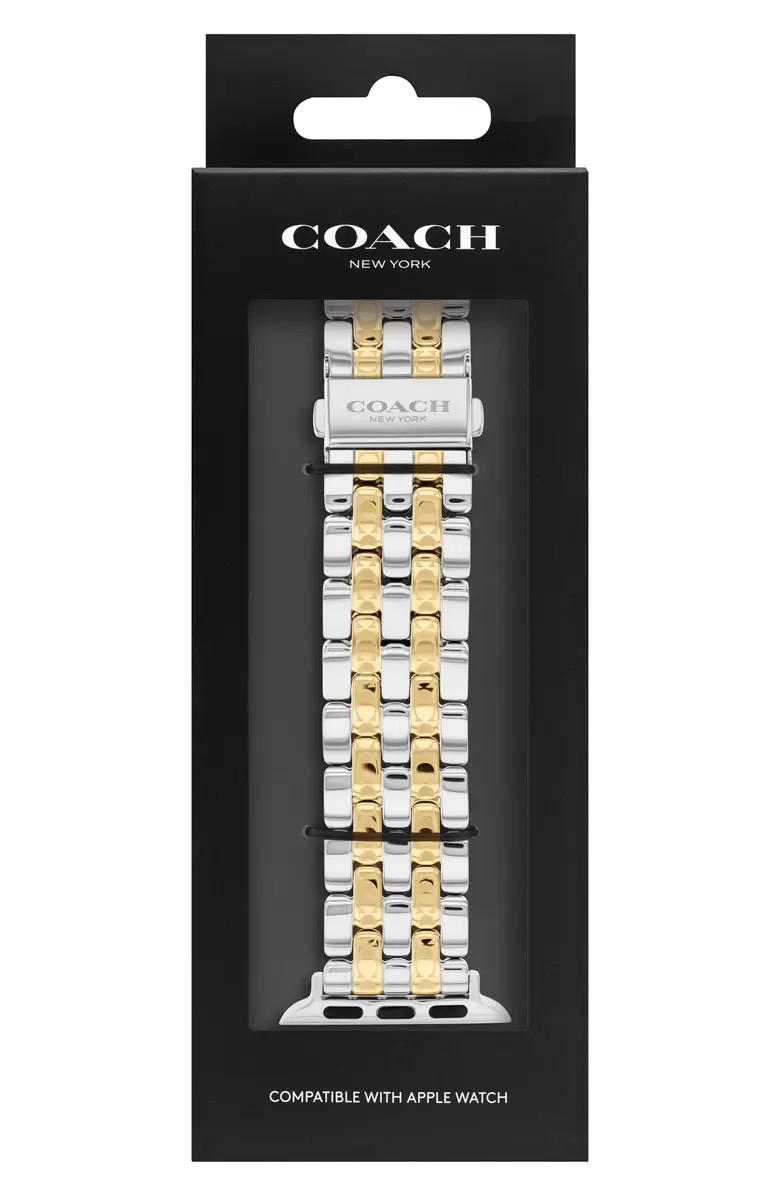 COACH Signature Bracelet Apple Watch® Watchband | Nordstrom | Nordstrom