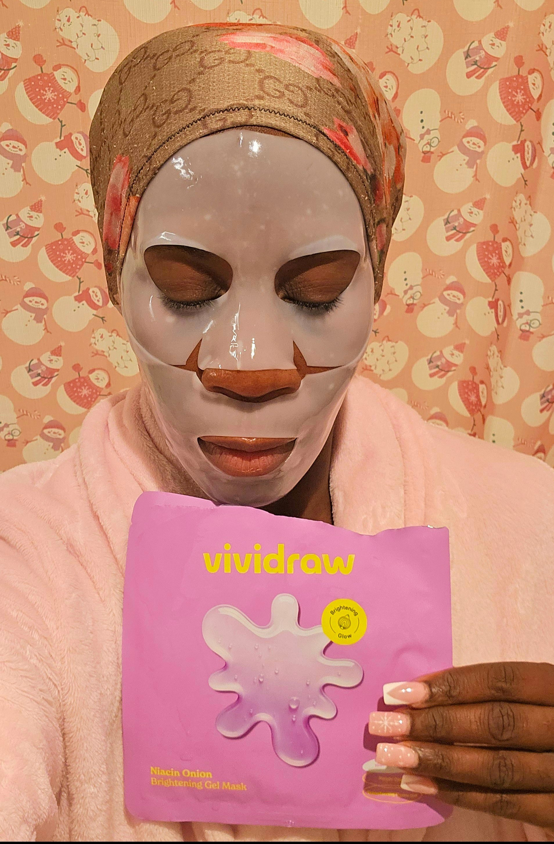 Skincare Routine using Vividraw Gel Mask.

#LTKBeauty #LTKGiftGuide #LTKFindsUnder50