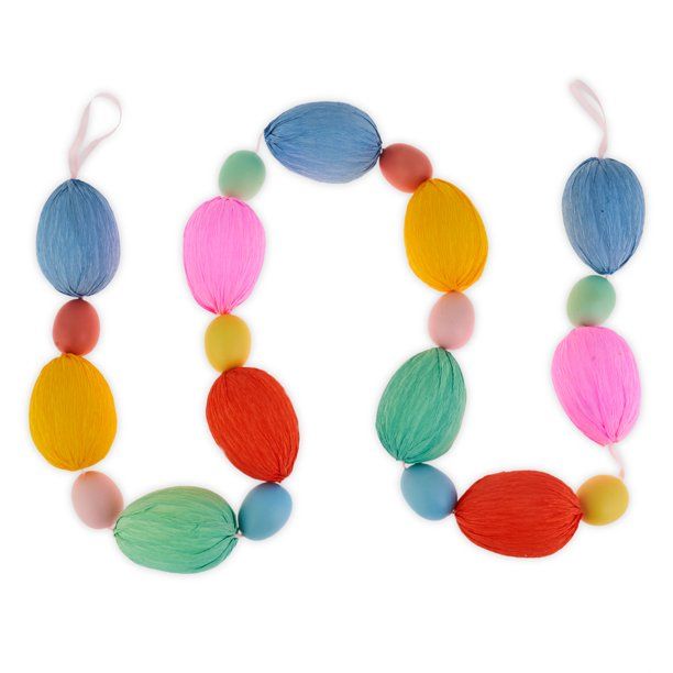 Way To Celebrate Easter Brights 72” Egg Garland - Walmart.com | Walmart (US)