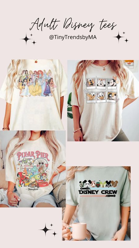 Disney adult tees 

#LTKGiftGuide #LTKfamily #LTKtravel