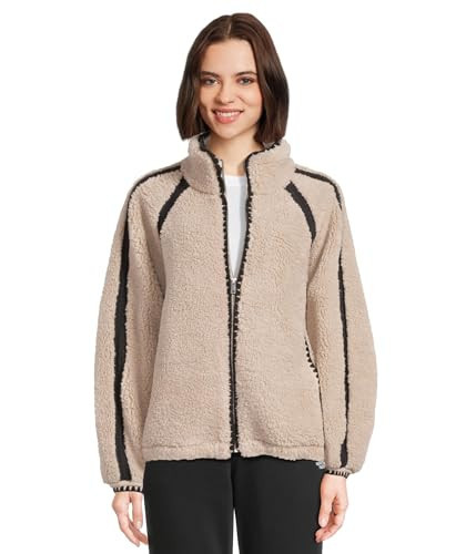 UGG Women's Nikia Crochet UGGFLUFF Jacket, Putty | Amazon (US)