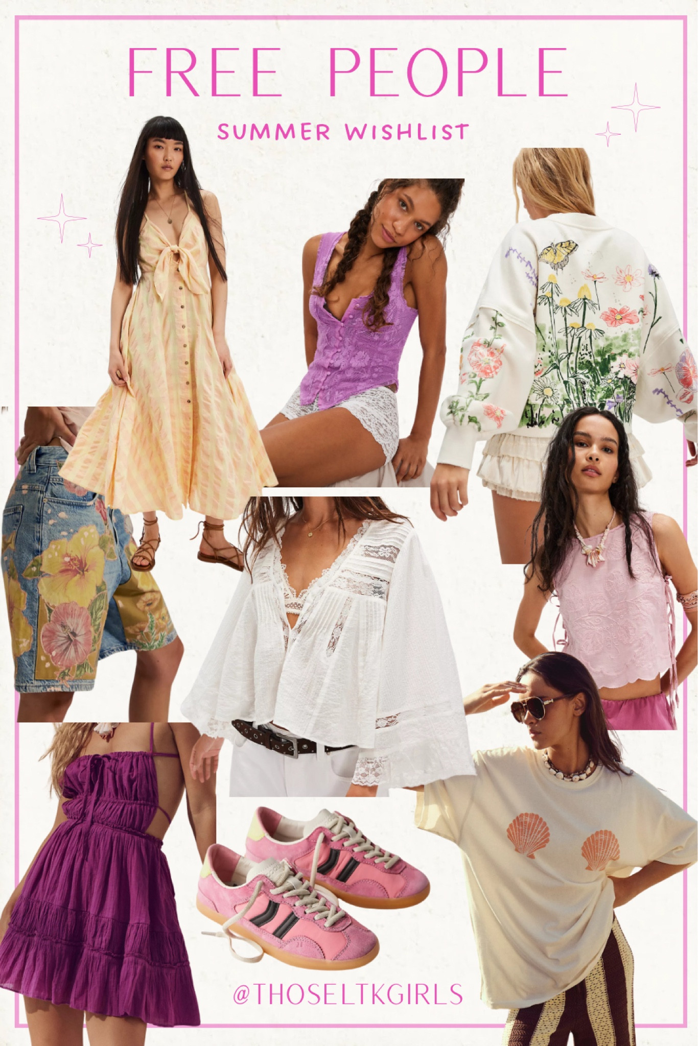 Free People Summer Wishlist☀️

Which one would you choose?👇🏼


Summer Outfit 

#LTKStyleTip #LTKFindsUnder100 #LTKSummerEdit