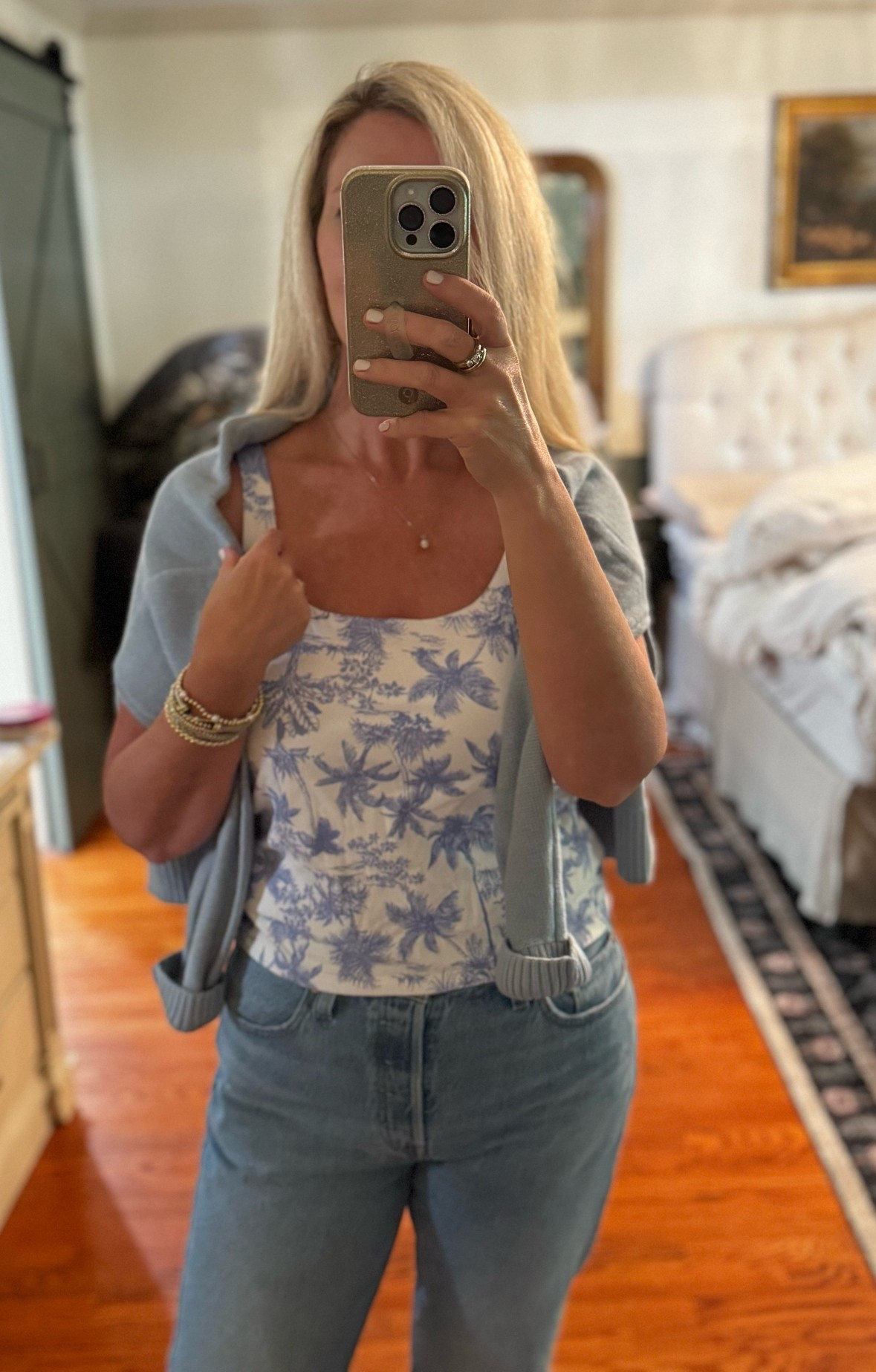 Tank is on clearance for $9 and the cozy organic cotton cardigan is a beauty. I’m not sure how long this limited edition color will be around

#LTKOver40 #LTKSaleAlert #LTKootd